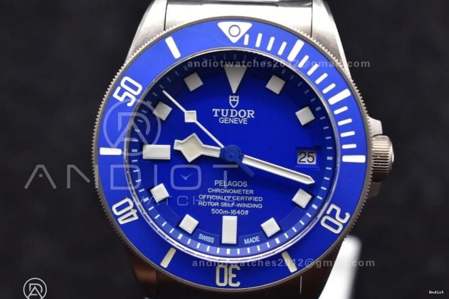 Pelagos Blue 1:1 Edition Bracelet on XF Titanium V5 A2824 Best 0311